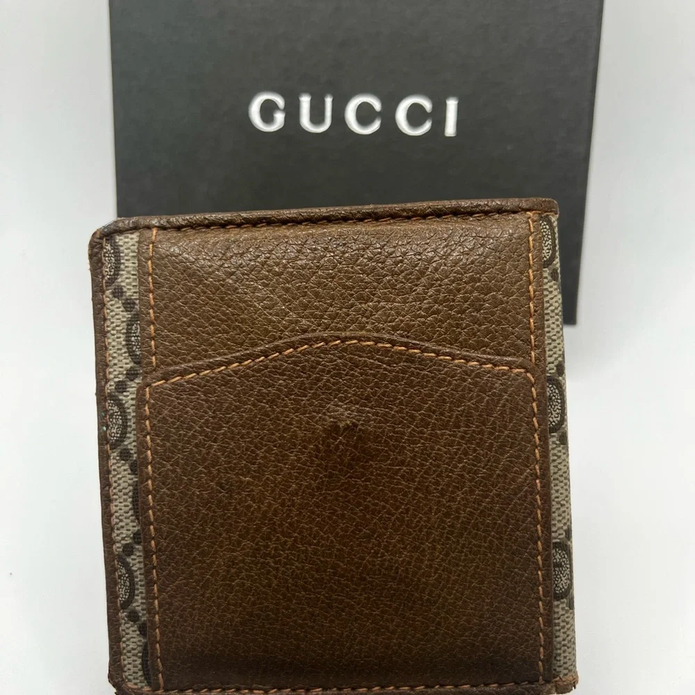 GUC Gucci Bifold Snap Wallet